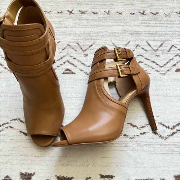 MICHAEL KORS Blaze Open-Toe Acorn Bootie ! BRAND NEW ! SOLD OUT ! - Picture 14 of 16